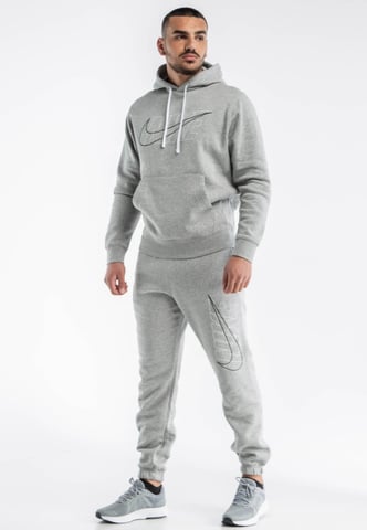 Conjunto de chándal gris Club de Nike